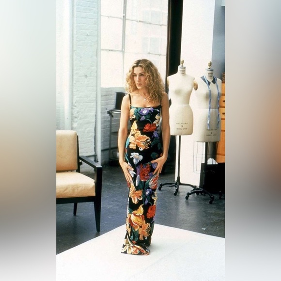 Princess Polly BRAILEY MAXI DRESS in Black Multi! - Picture 5 of 5